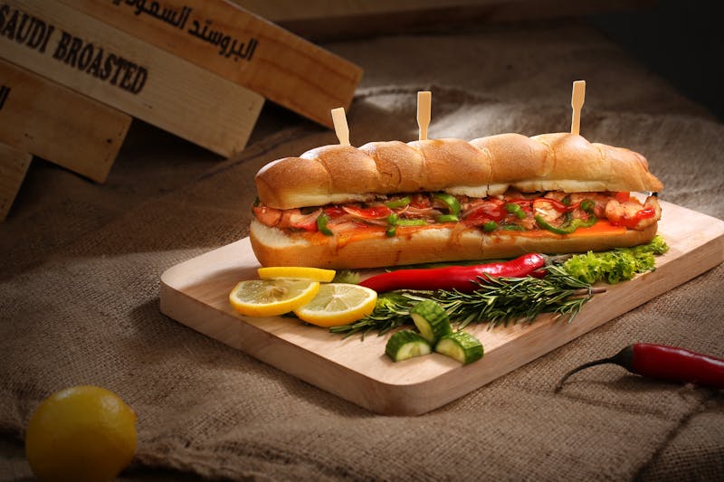 Fresh deli sandwich